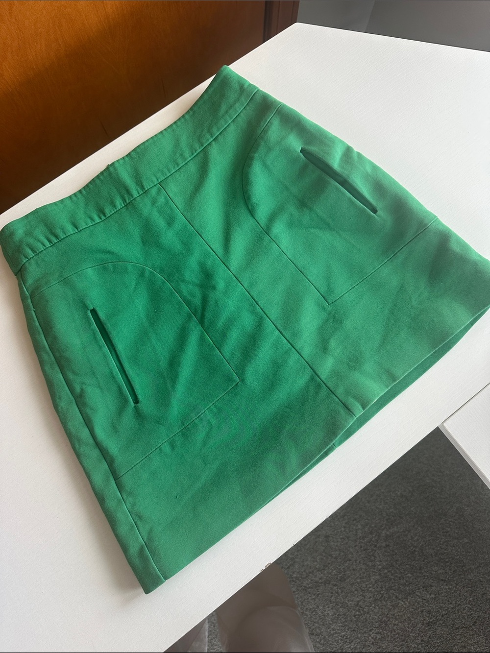Zara Kelly Green Mini Skirt